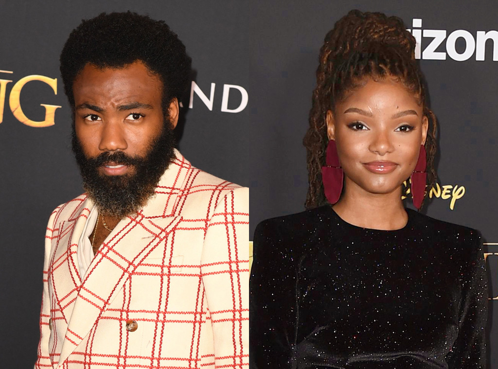 Donald Glover, Halle Bailey Donald Glover, Halle Bailey